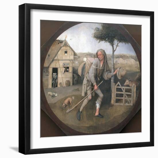 The Peddler (The Parable of the Prodigal So)-Hieronymus Bosch-Framed Giclee Print