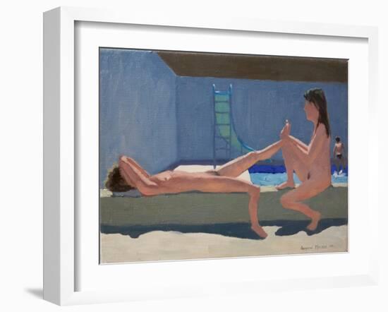 The Pedicure, 1991-Andrew Macara-Framed Giclee Print