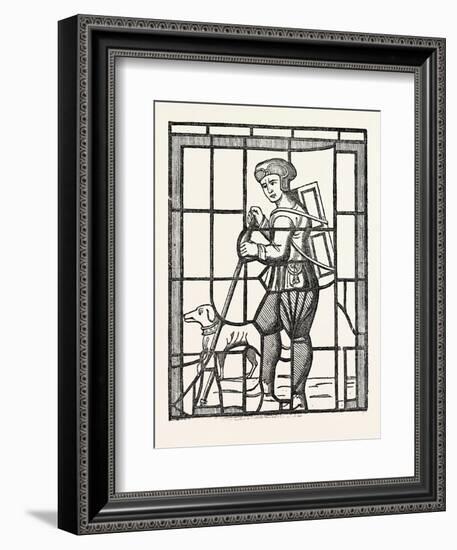 The Pedlar and His Dog, from a Window in Lambeth Church, London, UK-null-Framed Giclee Print