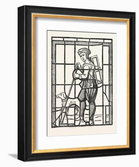 The Pedlar and His Dog, from a Window in Lambeth Church, London, UK-null-Framed Giclee Print