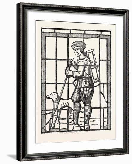 The Pedlar and His Dog, from a Window in Lambeth Church, London, UK-null-Framed Giclee Print