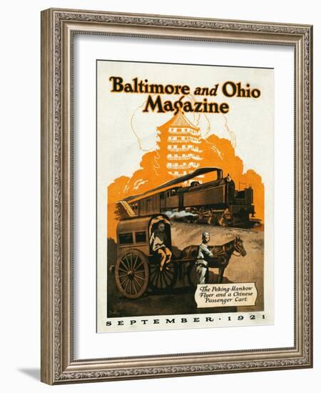 The Peking Hankow Flyer-Steffan-Framed Giclee Print