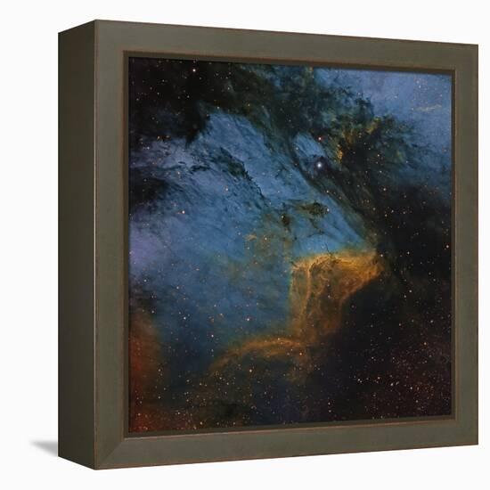 The Pelican Nebula, an H Ii Region in the Constellation Cygnus-null-Framed Premier Image Canvas