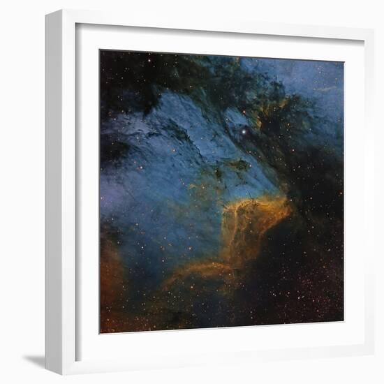 The Pelican Nebula, an H Ii Region in the Constellation Cygnus-null-Framed Premium Photographic Print