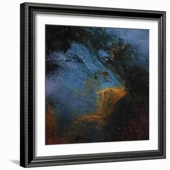 The Pelican Nebula, an H Ii Region in the Constellation Cygnus-null-Framed Premium Photographic Print
