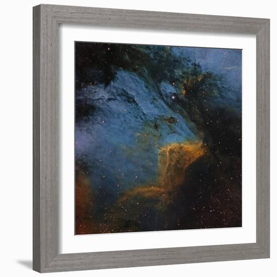 The Pelican Nebula, an H Ii Region in the Constellation Cygnus-null-Framed Photographic Print