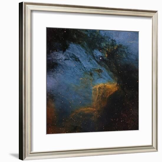 The Pelican Nebula, an H Ii Region in the Constellation Cygnus-null-Framed Photographic Print