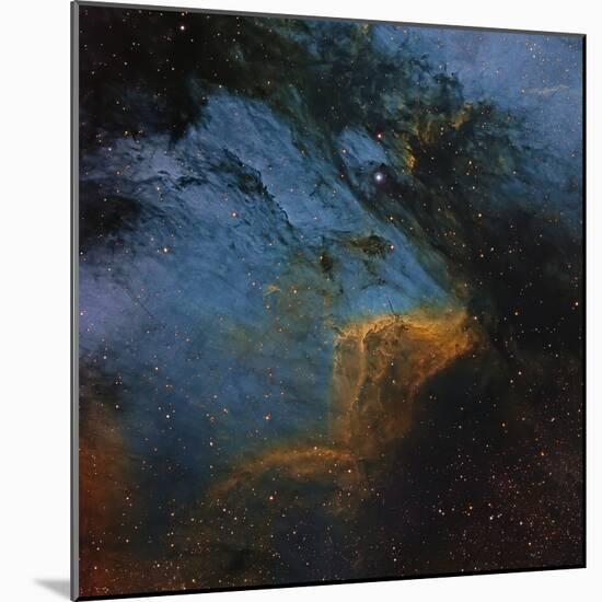 The Pelican Nebula, an H Ii Region in the Constellation Cygnus-null-Mounted Photographic Print