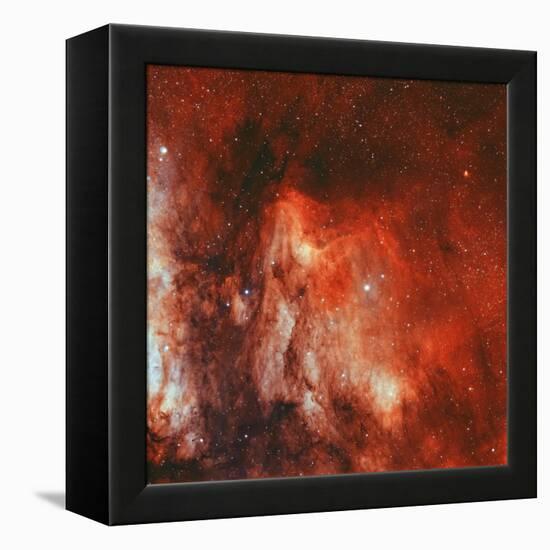 The Pelican Nebula-Stocktrek Images-Framed Premier Image Canvas