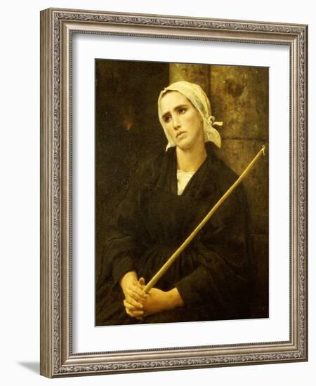 The Penitent, 1886-Jules Breton-Framed Giclee Print