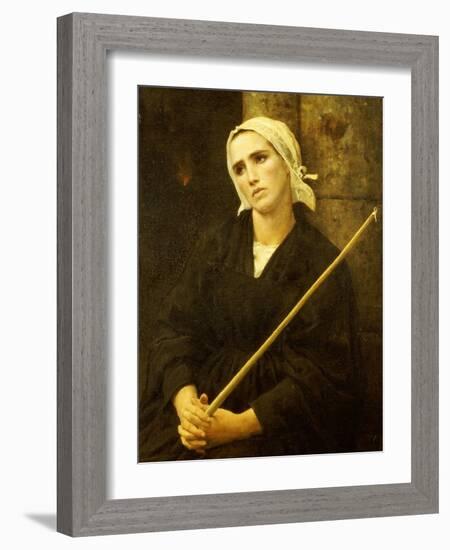 The Penitent, 1886-Jules Breton-Framed Giclee Print