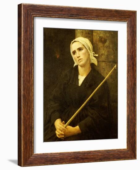 The Penitent, 1886-Jules Breton-Framed Giclee Print