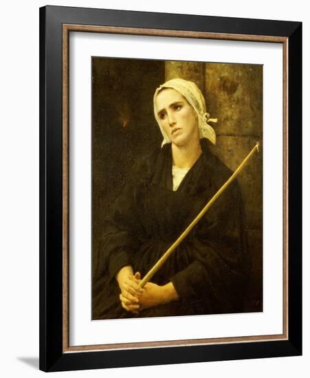 The Penitent, 1886-Jules Breton-Framed Giclee Print