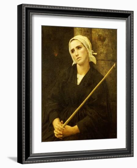 The Penitent, 1886-Jules Breton-Framed Giclee Print