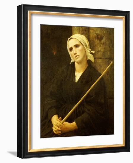 The Penitent, 1886-Jules Breton-Framed Giclee Print