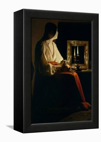 The Penitent Magdalen, c.1640-Georges de La Tour-Framed Premier Image Canvas