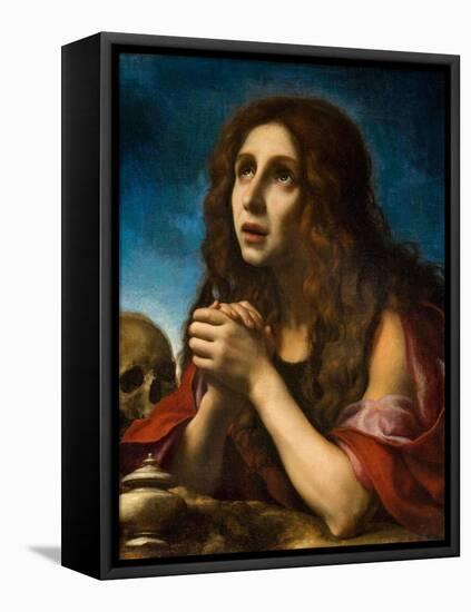 The Penitent Magdalen, C.1670-Carlo Dolci-Framed Premier Image Canvas