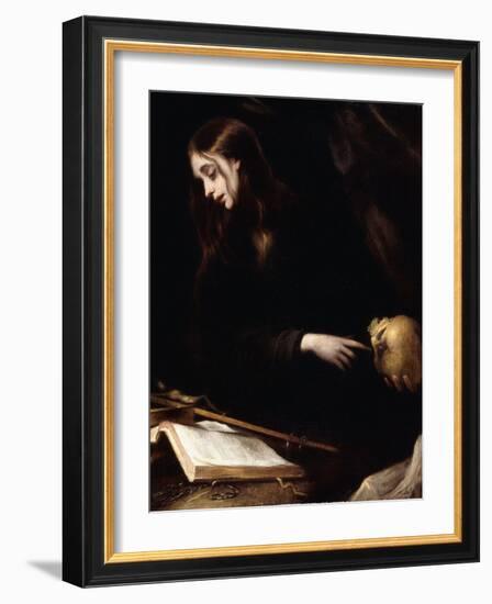 The Penitent Magdalen-Mateo Cerezo-Framed Giclee Print