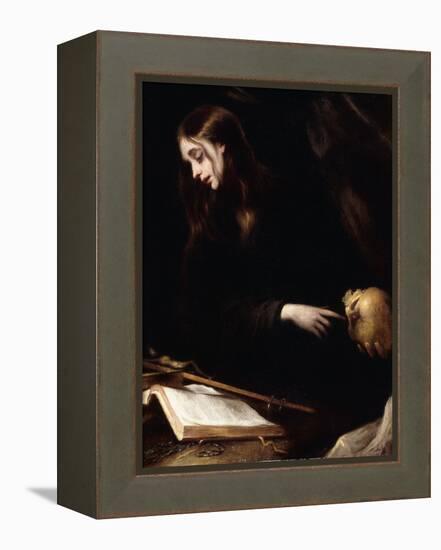 The Penitent Magdalen-Mateo Cerezo-Framed Premier Image Canvas