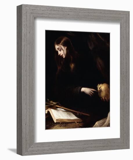 The Penitent Magdalen-Mateo Cerezo-Framed Premium Giclee Print