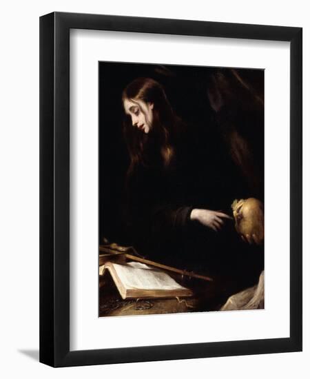 The Penitent Magdalen-Mateo Cerezo-Framed Premium Giclee Print