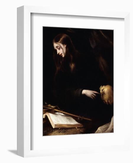 The Penitent Magdalen-Mateo Cerezo-Framed Premium Giclee Print