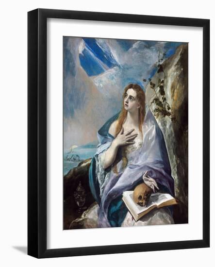 The Penitent Magdalene by El Greco-El Greco-Framed Giclee Print