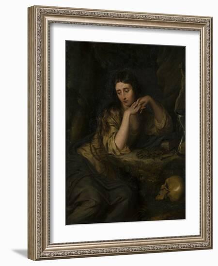 The Penitent Magdalene by George Hayter-George Hayter-Framed Giclee Print