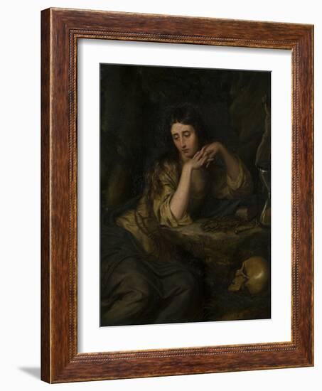 The Penitent Magdalene by George Hayter-George Hayter-Framed Giclee Print