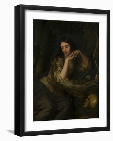 The Penitent Magdalene by George Hayter-George Hayter-Framed Giclee Print