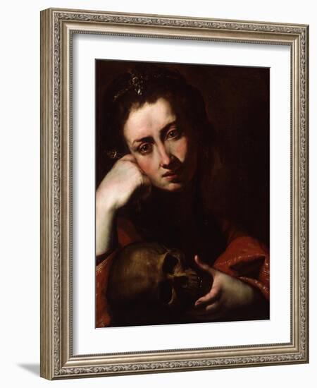 The Penitent Magdalene, C.1620-Jusepe de Ribera-Framed Giclee Print