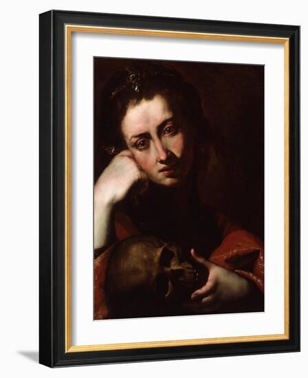 The Penitent Magdalene, C.1620-Jusepe de Ribera-Framed Giclee Print