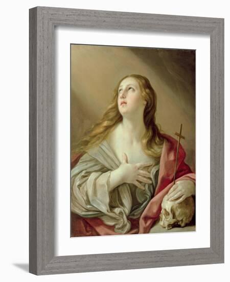 The Penitent Magdalene, C.1638-Guido Reni-Framed Giclee Print