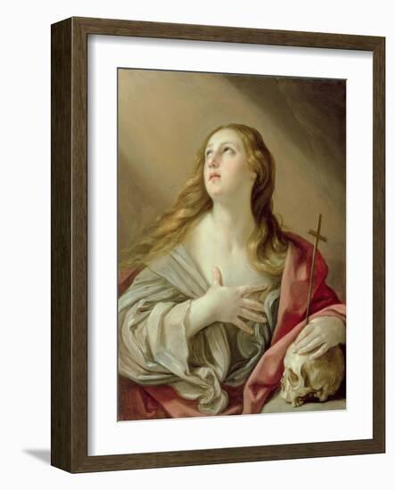 The Penitent Magdalene, C.1638-Guido Reni-Framed Giclee Print