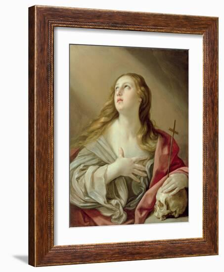 The Penitent Magdalene, C.1638-Guido Reni-Framed Giclee Print