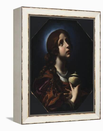 The Penitent Magdalene, C.1650-51-Carlo Dolci-Framed Premier Image Canvas