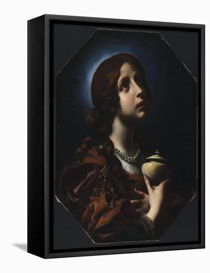 The Penitent Magdalene, C.1650-51-Carlo Dolci-Framed Premier Image Canvas