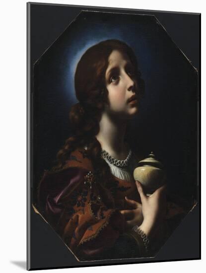 The Penitent Magdalene, C.1650-51-Carlo Dolci-Mounted Giclee Print