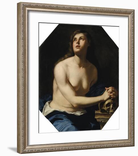 The Penitent Magdalene-Artemisia Gentileschi-Framed Premium Giclee Print