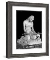 The Penitent Magdalene-Antonio Canova-Framed Giclee Print