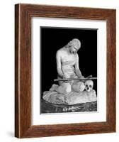 The Penitent Magdalene-Antonio Canova-Framed Giclee Print