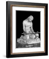 The Penitent Magdalene-Antonio Canova-Framed Giclee Print