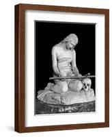 The Penitent Magdalene-Antonio Canova-Framed Giclee Print