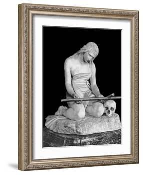 The Penitent Magdalene-Antonio Canova-Framed Giclee Print