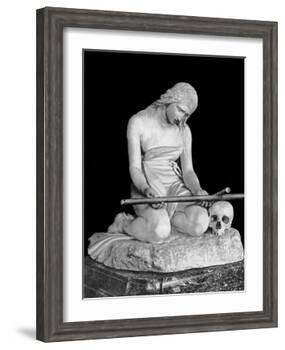 The Penitent Magdalene-Antonio Canova-Framed Giclee Print