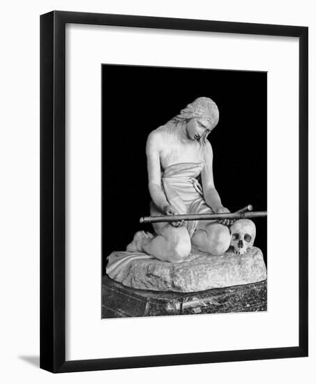 The Penitent Magdalene-Antonio Canova-Framed Giclee Print