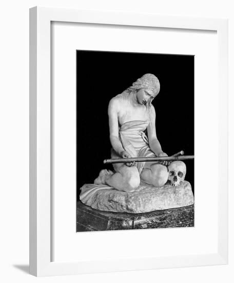 The Penitent Magdalene-Antonio Canova-Framed Giclee Print