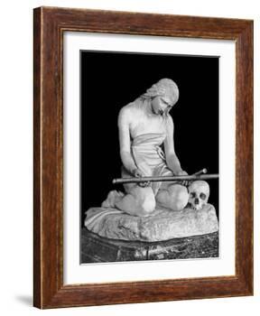 The Penitent Magdalene-Antonio Canova-Framed Giclee Print