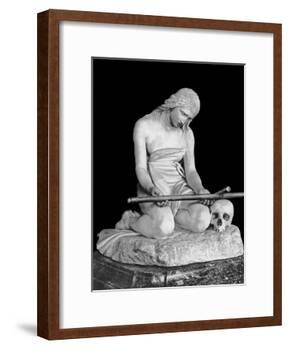 The Penitent Magdalene-Antonio Canova-Framed Giclee Print