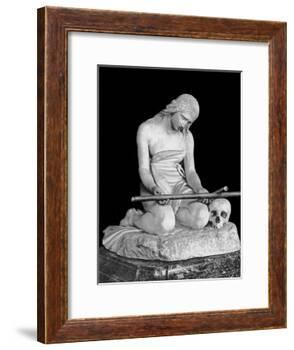 The Penitent Magdalene-Antonio Canova-Framed Giclee Print